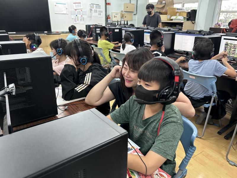 國北教大與彰化廣興國小合作多期，小學伴非常喜愛雙語學伴計畫! 