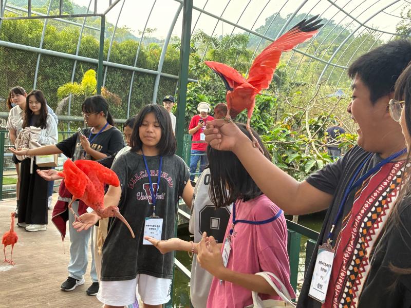 114雙語學伴朝陽科大與夥伴中小學實體活動 (同富國中動物樂園參訪)
