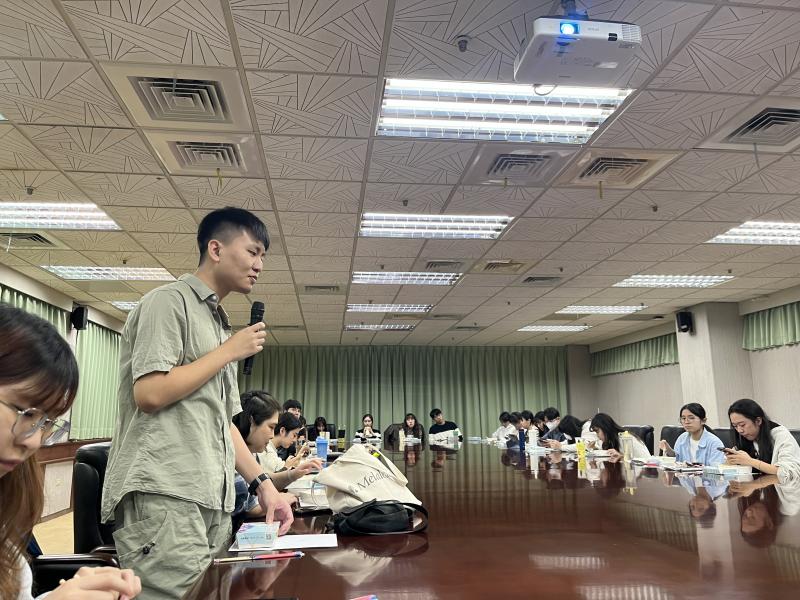 大學伴於學期末辦理分享會，分享參與心得