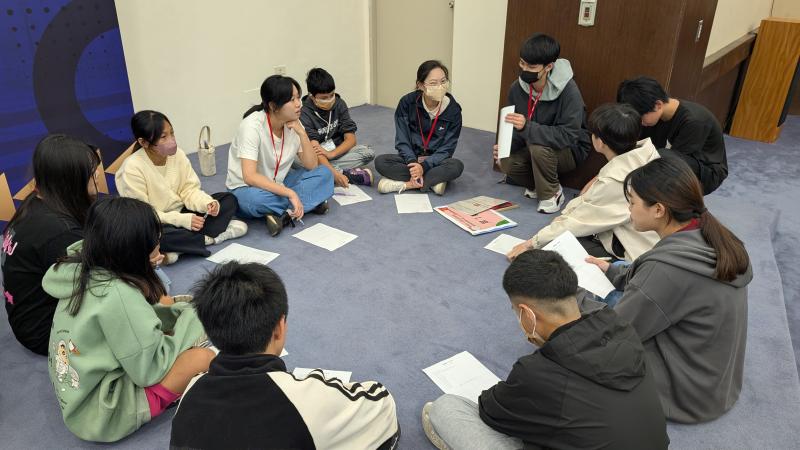 破冰活動，認識彼此