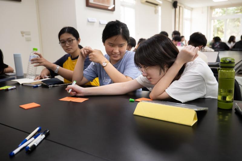 大學伴小組討論正向聚焦與成長性思維