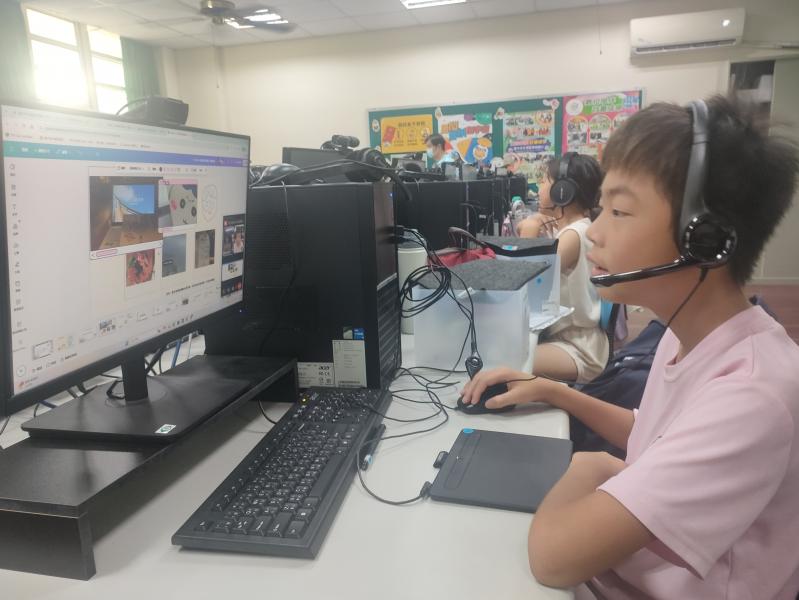 相見歡後，小朋友更投入上課，越來越認真